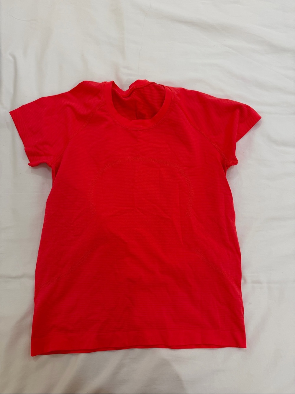 Short Sleeve Red Lululemon Top